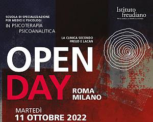 Open day istituto freudiano roma 11 ottobre 2022